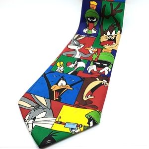 Picasso Hand made looney tunes Men's Tie